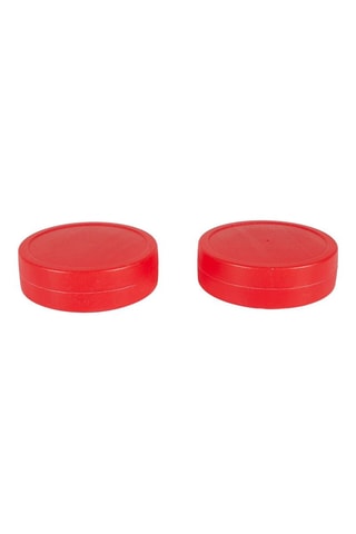Jeu de toilettes hockey - 43 x 5,5 x 15,5 cm - Rouge