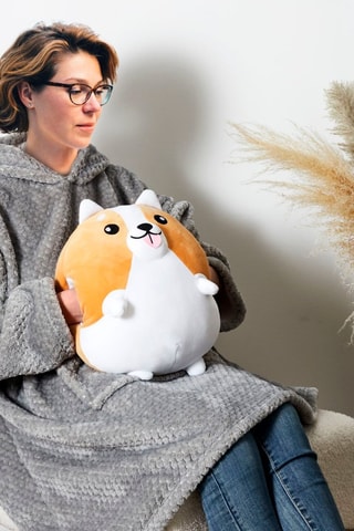 Manchons corgi - Jaune et blanc