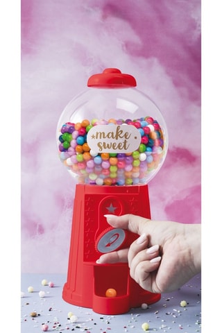 Distributeur de bonbons - 14,8 x 30 x 15,5 - Rouge