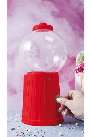 Distributeur de bonbons - 14,8 x 30 x 15,5 - Rouge