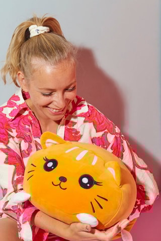 Coussin - Orange - 45 x 20 x 31 cm