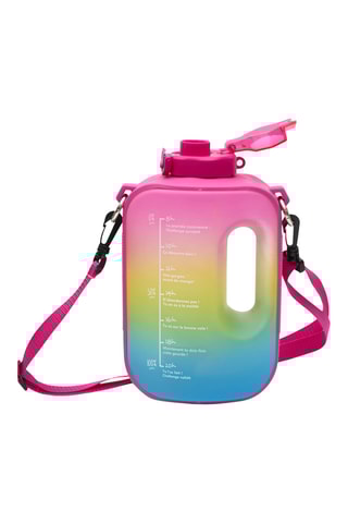 Gourde de motivation Sunset Lover XXL  - Fuschia