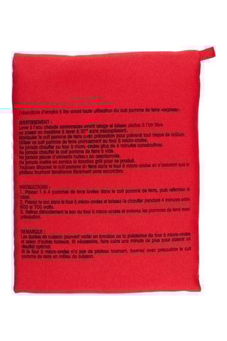 Cuit-pomme de terre micro-ondes - 20 x 2 x 24 cm