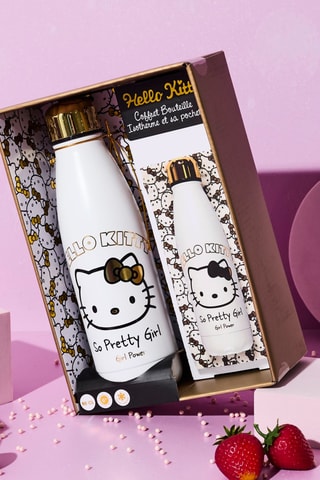 Coffret bouteille isotherme en acier inoxydable - 25,4 x 6,5 x 6,5 cm