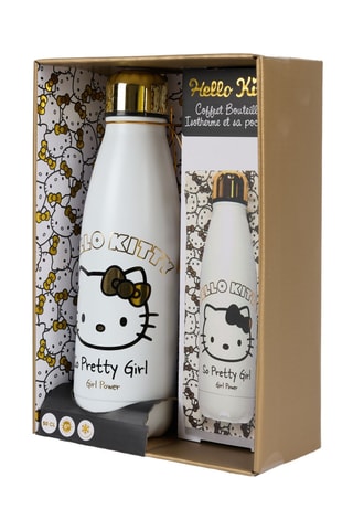 Coffret bouteille isotherme en acier inoxydable - 25,4 x 6,5 x 6,5 cm