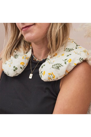 Bouillotte tour de cou - Noyaux de cerise