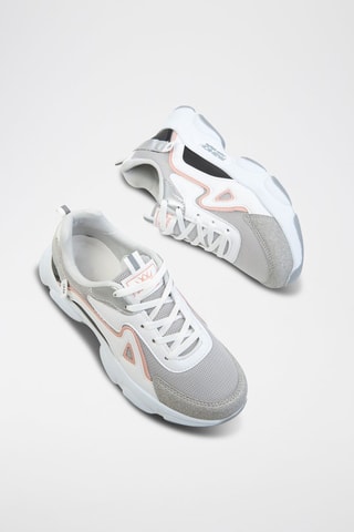 Sapatilhas - Branco e cinzento