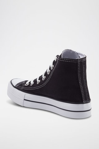 Ténis subidos - Preto