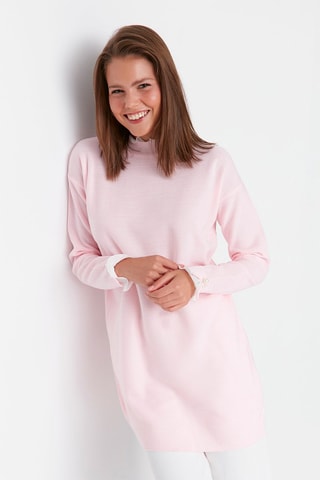 Camisola comprida Rosa-maquilhagem