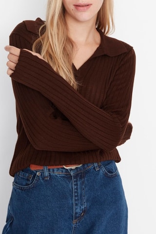 Camisola - Castanho