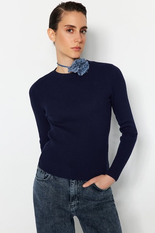 Camisola - Azul-marinho