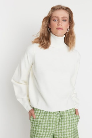 Camisola oversize - Cru