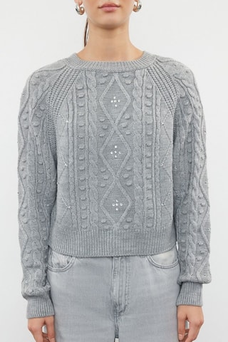 Camisola regular - Cinzento