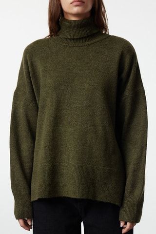 Camisola oversize - Caqui