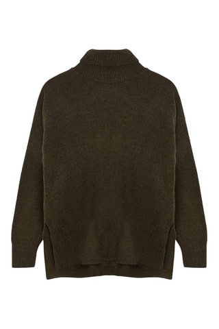 Camisola oversize - Caqui