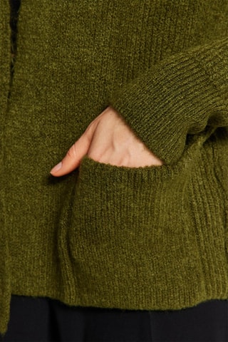 Casaco de malha Caqui
