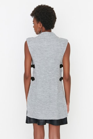 Camisola sem mangas - Cinzento