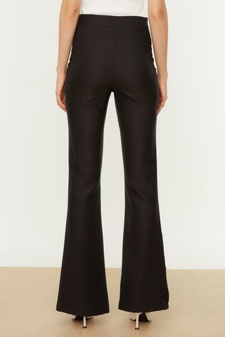 Calças bootcut Preto