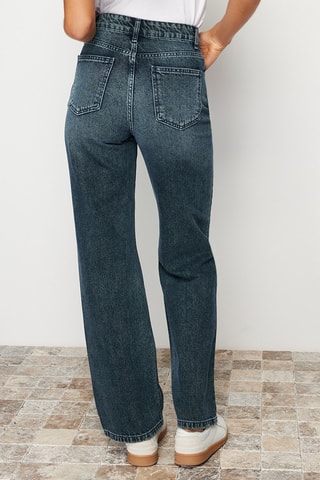 Calças de ganga - Azul-escuro