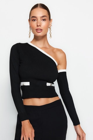 Crop top - Preto