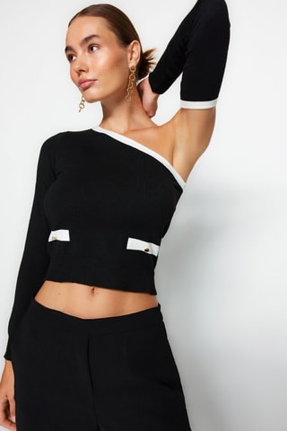 Crop top - Preto