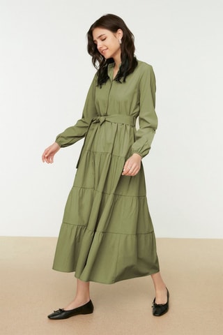 Robe longue - Vert