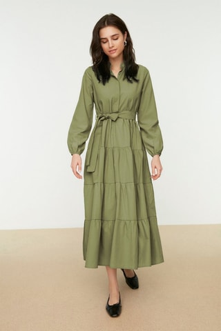 Robe longue - Vert