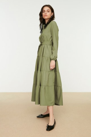 Robe longue - Vert
