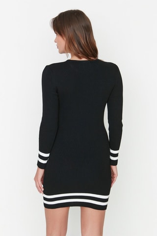 Vestido-camisola Preto