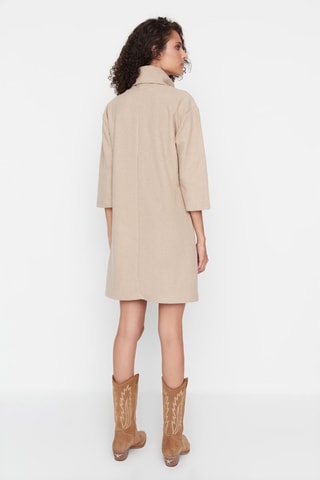 Robe pull Beige