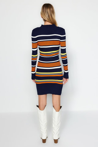 Vestido - Azul-marinho