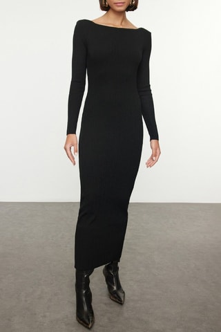 Vestido comprido - Preto