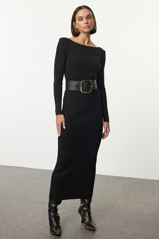 Vestido comprido - Preto