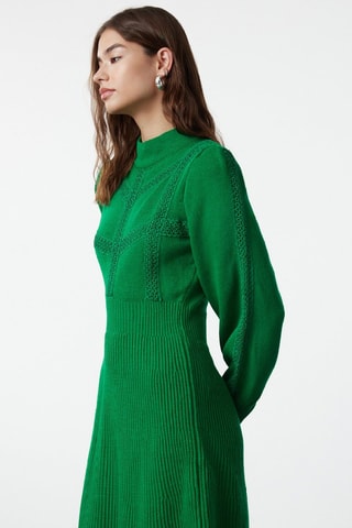 Robe patineuse - Vert