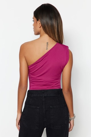 Body asymétrique - Fuchsia