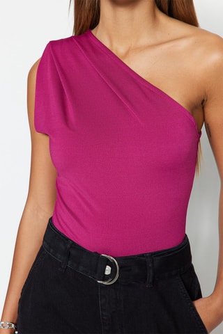 Body asymétrique - Fuchsia