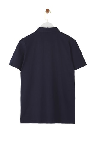 Polo regular - Azul-marinho