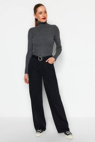 Camisola interior - Antracite mesclado