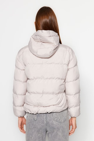 Blusão com capuz Cinzento