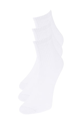 6 pares de meias - Preto e branco