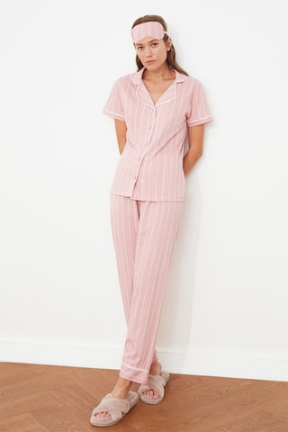 Pijama 3 peças - Rosa