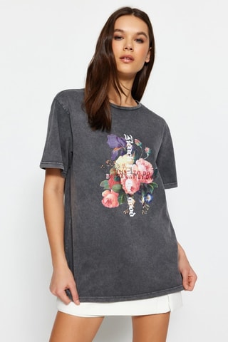 T-shirt oversize - Antracite