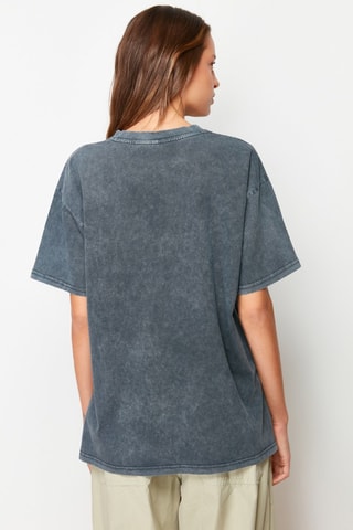 T-shirt oversize - Antracite