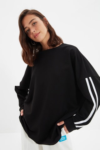 Sweat oversize - Preto