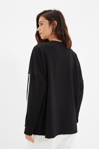 Sweat oversize - Preto