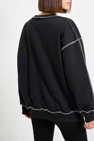 Sweat regular - Preto