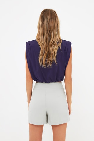 Saia-calção Cinzento