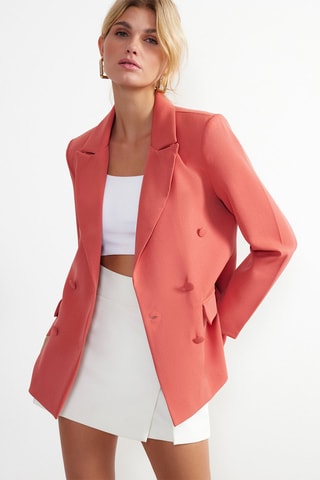 Blazer regular - Rosa