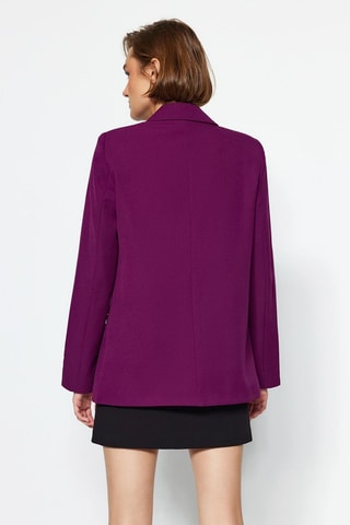 Blazer regular - Violeta