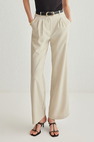 Calças - Bege